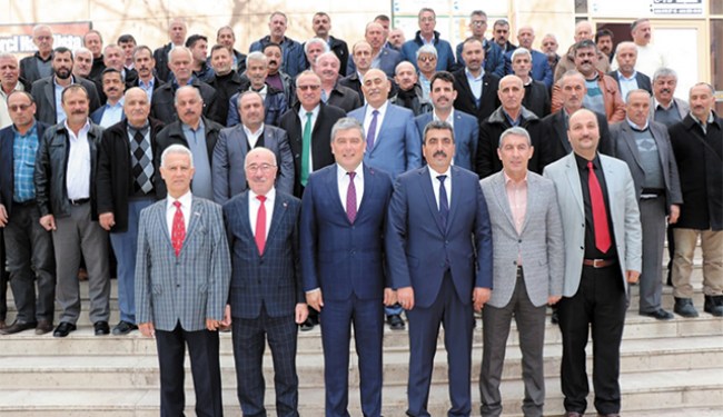 AK Parti muhtarlarla bir araya geldi…
