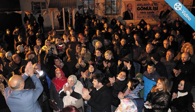 Lokal toplantısı mitinge dönüştü!.. Kırmacı'da coşkulu karşılama..