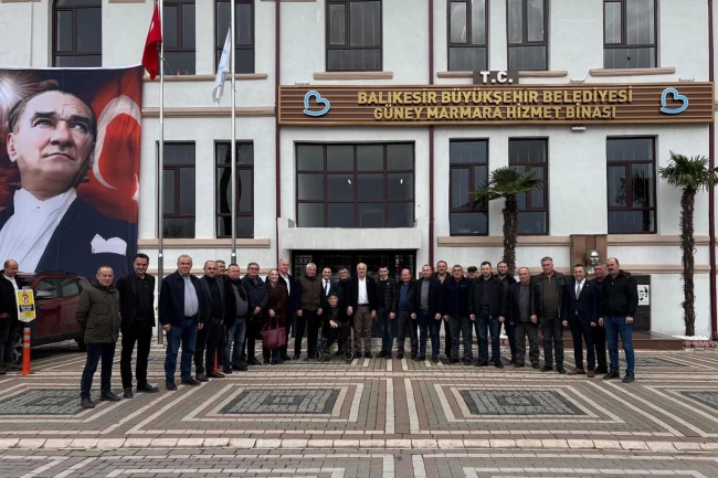 Balıkesir Büyükşehir Bandırmalı muhtarları ağırladı