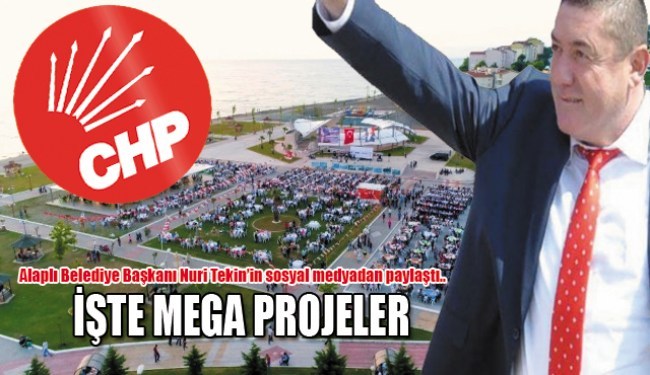 Başkan Tekin’den 5 mega proje daha!..
