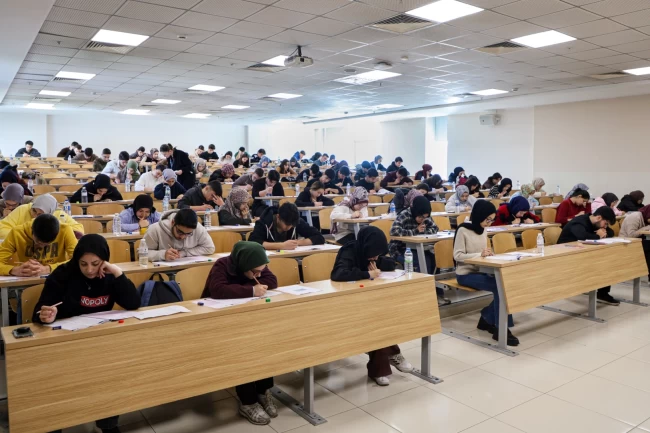 KTO Karatay'da TYT provası