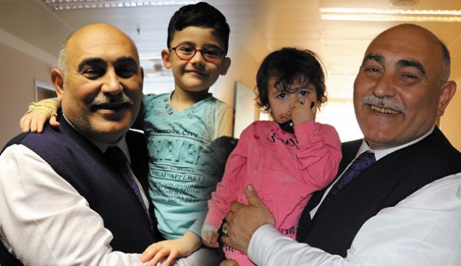 Erol şahin hastaları ziyaret edip, geçmiş olsun dileğinde bulundu…