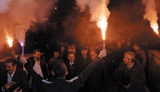 Topçalı ve Hamzafakılı, Uysal’ı bağrına bastı