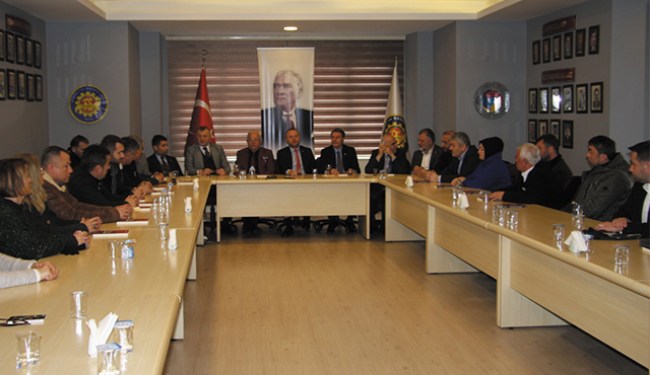 Posbıyık'tan TSO'ya ziyaret..