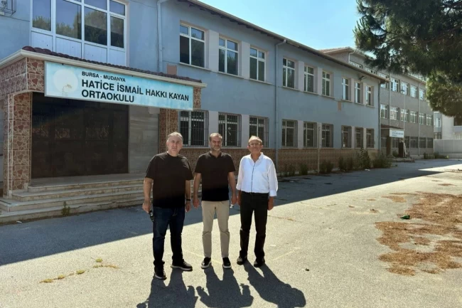 Bursa Mudanya'ya 24 derslikli ortaokul müjdesi