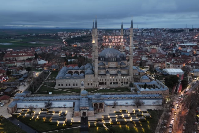 Mimar Sinan'ın ustalık eseri Selimiye, Ramazan'da ibadete açılıyor
