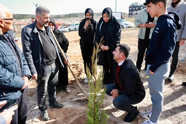 Nevşehir Belediyesi'nden hatıra ormanı