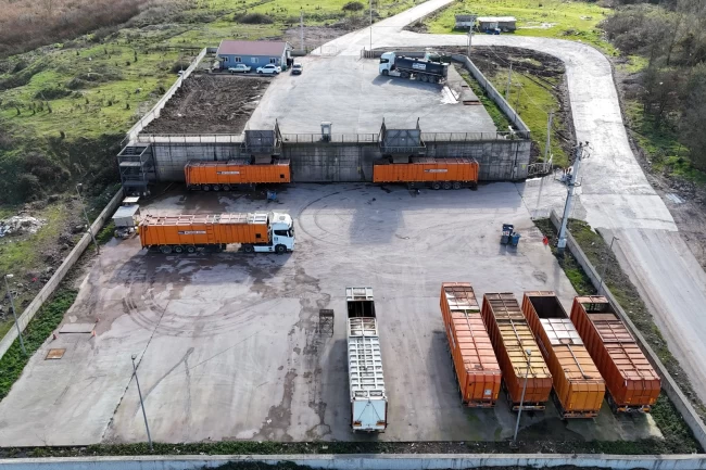 Kocaeli'de 2025'te 750 bin 262 ton atık bertaraf edildi