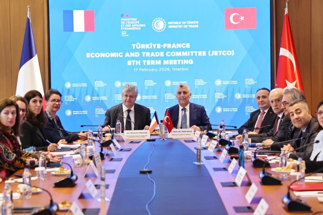 Türkiye-Fransa JETCO Toplantısı İstanbul'da gerçekleşti