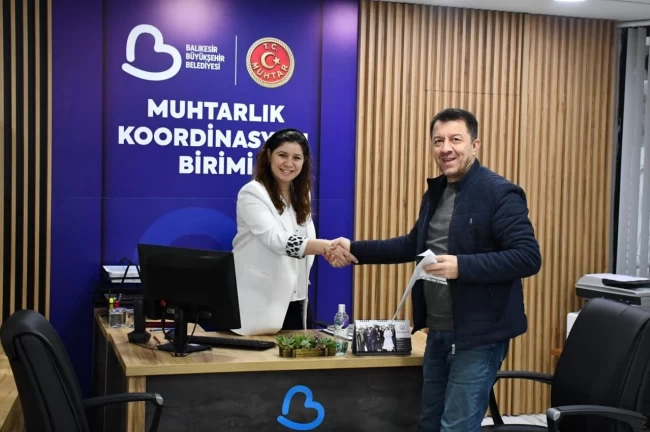 Balıkesir'de 'Muhtarlık Koordinasyon Birimi' hizmete girdi