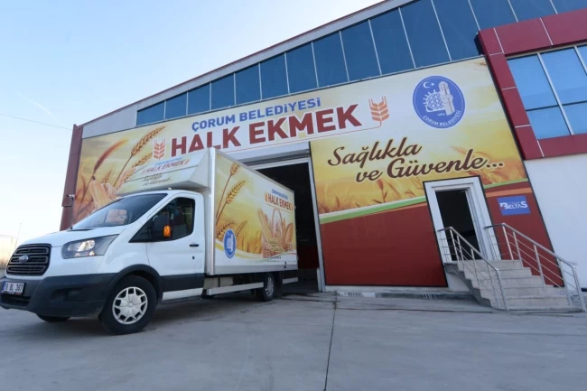 Çorum'da Halk Ekmek'ten uygun fiyatlı ramazan pidesi