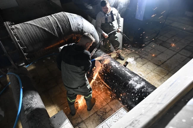 MASKİ'den Manisa altyapısında gece mesaisi