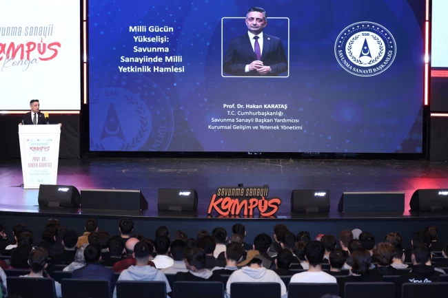 Konya'da Savunma Sanayii Kampüs Programı düzenlendi