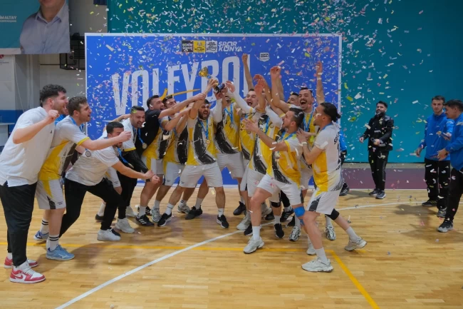 Konya'da 'Birimler Arası Voleybol Turnuvası' tamamlandı