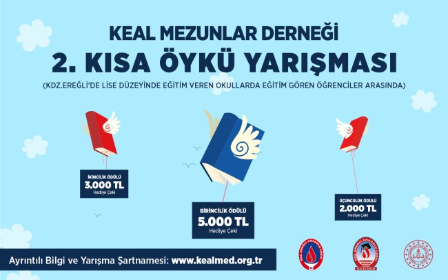 KEALMED 2.kısa öykü yarışması başvuruları devam ediyor