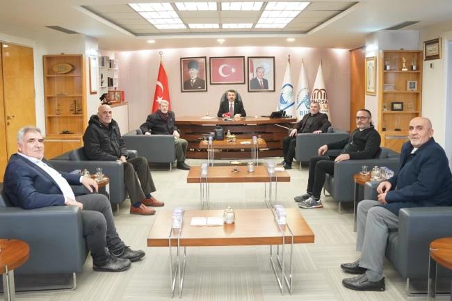 Bursa'da yaşayan Pasinliler'den Yıldırım'a ziyaret