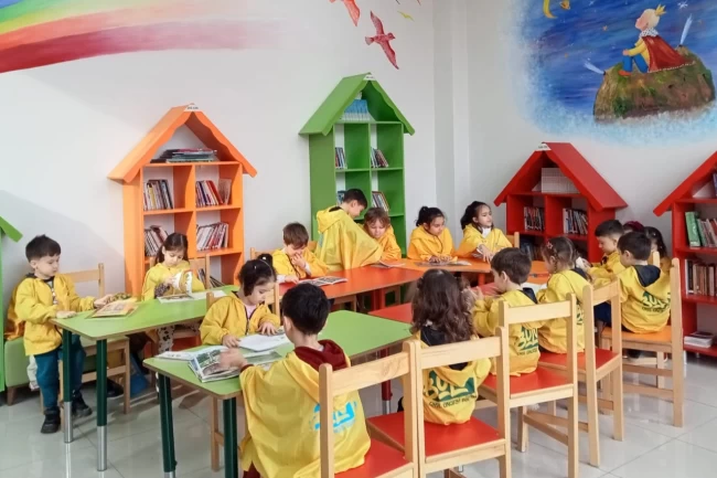 Miniklerden İZGİM'e renkli ziyaret