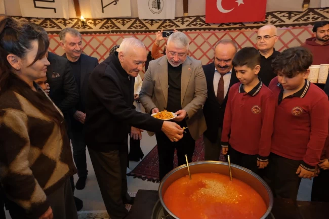 Çorum'da "Çiğdem Aşı" geleneği yaşatıldı