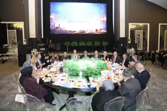 Bursa İnegöl'de şehit aileleri ve gazilerle ilk oruç açıldı