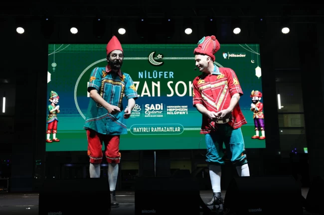 Bursa'da Ramazan'ın ruhu Nilüfer Ramazan Sokağı'nda yaşanıyor