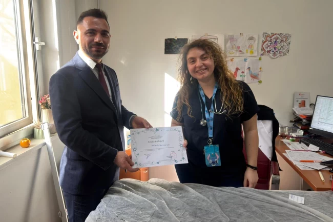 Batman Kozluk'ta uzman doktora hasta memnuniyeti teşekkürü