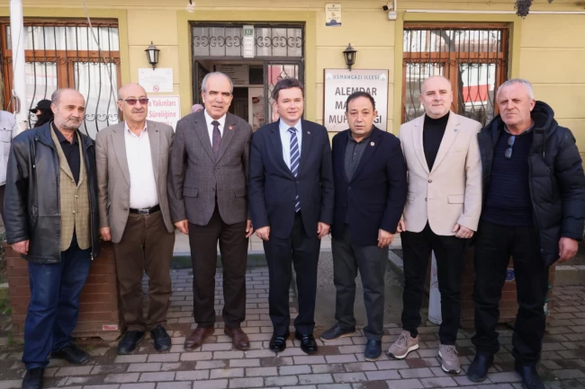 Osmangazi'yi mahalle mahalle gezen Başkan Aydın, bu kez Alemdar'ı dinledi