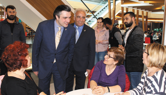 Müftüoğlu, ziyaretlerini sürdürüyor..