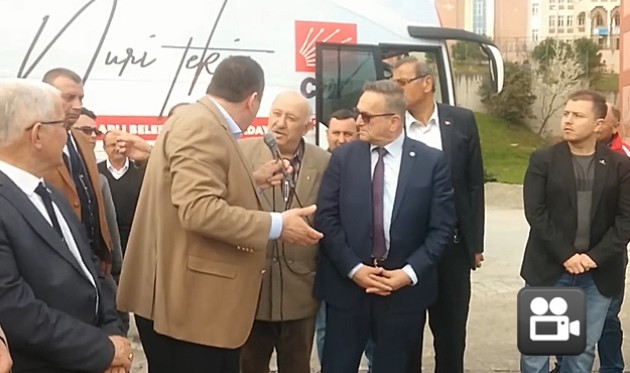 Tekin’e provokasyonu halk engelledi!..