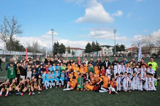 Denizli'de minik futbolculardan muhteşem final