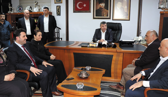 Şahin “Her zaman emekçi kardeşlerimizin yanında olacağız”