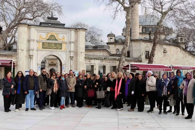 Maltepeliler, İstanbul'un manevi miraslarını ziyaret ediyor