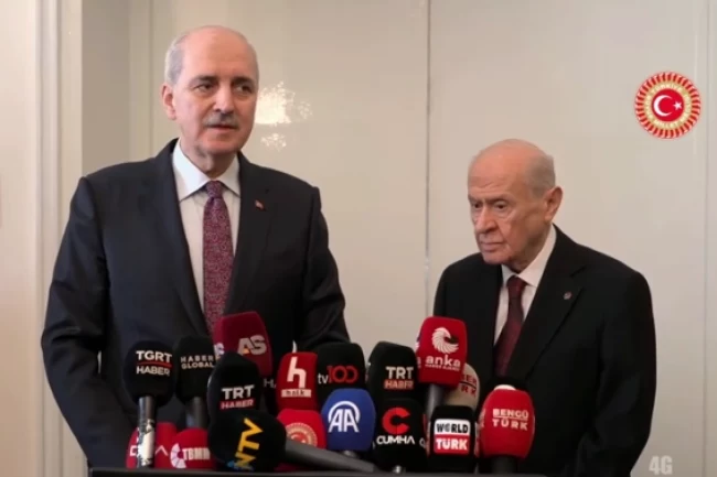 Kurtulmuş'tan 'Terörsüz Türkiye' için ilk ziyaret Bahçeli'ye