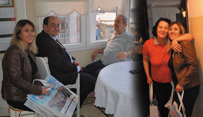 Gülüç halkı, evladına kapılarını açtı..