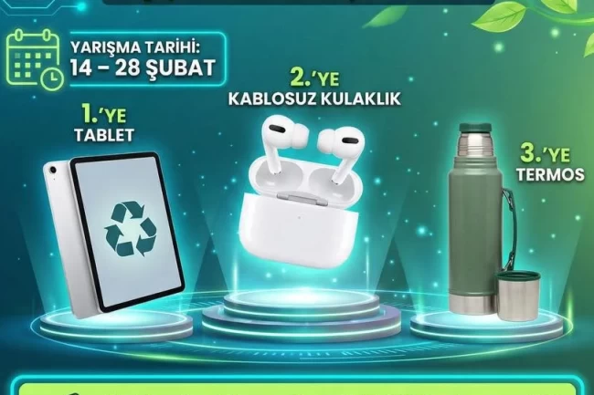 Bursa İnegöl'de elektronik atık yarışmasında son 4 gün