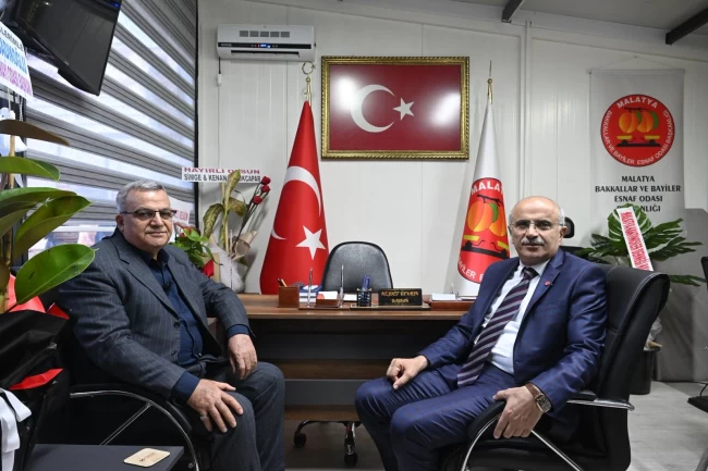 Malatya Büyükşehir'den esnaf odalarına ziyaret