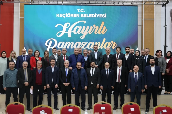 Keçiören'de Çorumlular iftarda bir araya geldi