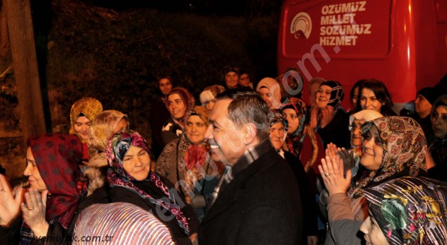 Başkan Uysal Ören’de