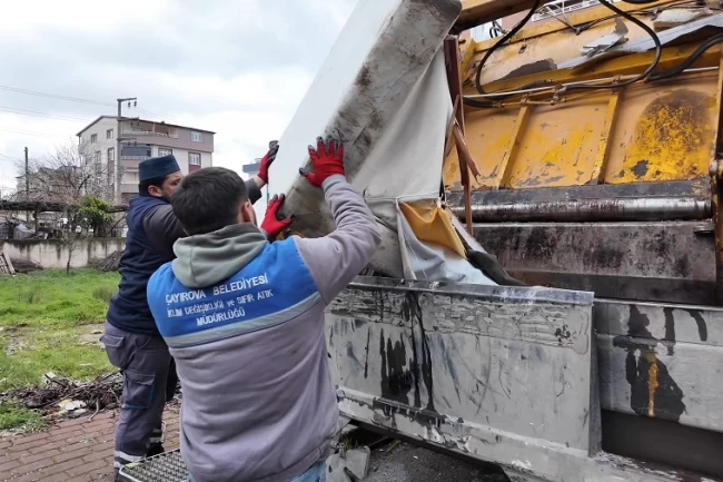 Çayırova Belediyesi'nden kaba atık uyarısı