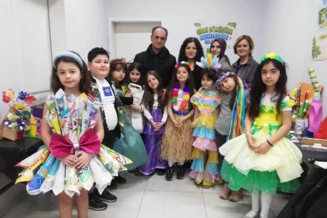 Mudanyalı miniklerden muhteşem 'dönüşüm'