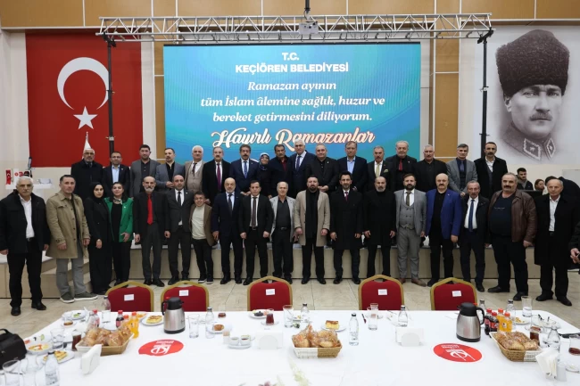Ankara Keçiören'de Erzurumlular iftar sofrasında buluştu