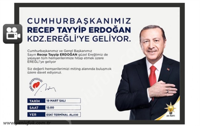 Erdoğan yarın Ereğli’de