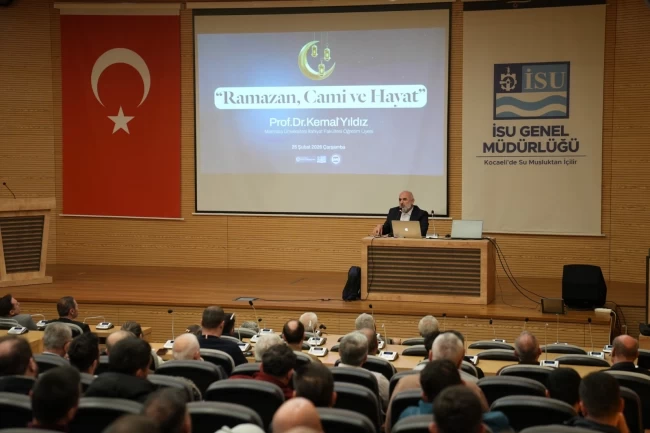 Kocaeli İSU'da ramazan ayına özel söyleşi
