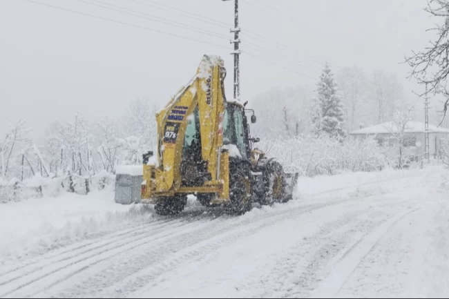 Ordu'da kar seferberliği! 472 mahalle yolu açıldı