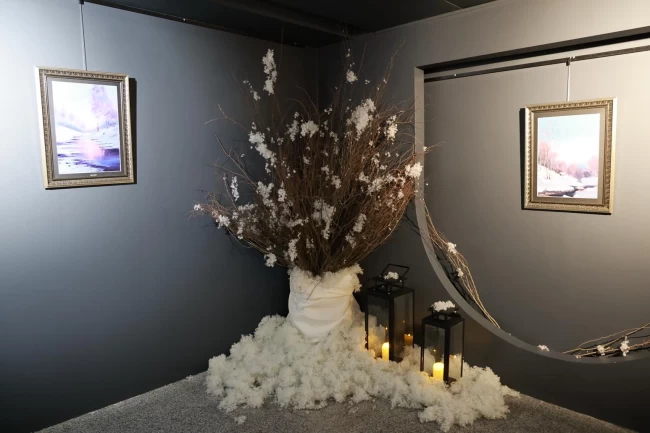 Gebze Sanat Galerisi'nde 'sonbahar ve kış' temalı sergi