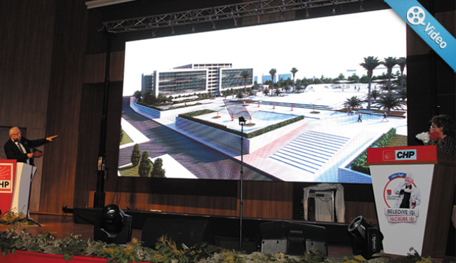 Projelerini tanıttı, mal varlığını açıkladı!..