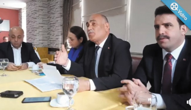 Oruç ve Şahin, gazetecilerin sorularını yanıtladı..