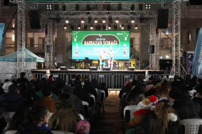 Bursa Nilüfer Ramazan Sokağı'nda Muşlular gecesi coşkusu