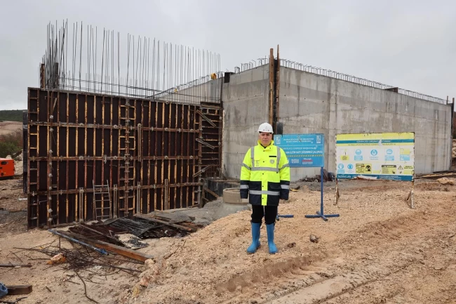 Bursa Nilüfer'de Akçalar'a yeni su deposu