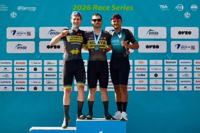 Konyalı sporculardan Antalya'da çifte zafer