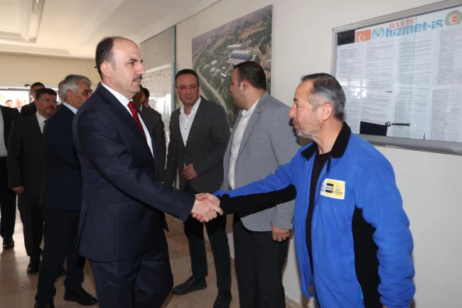 Konya'da içme suyu tesislerine Başkan Altay'dan ziyaret